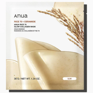 Anua Rice 70 Glow Collagen Mask 1 Sheet