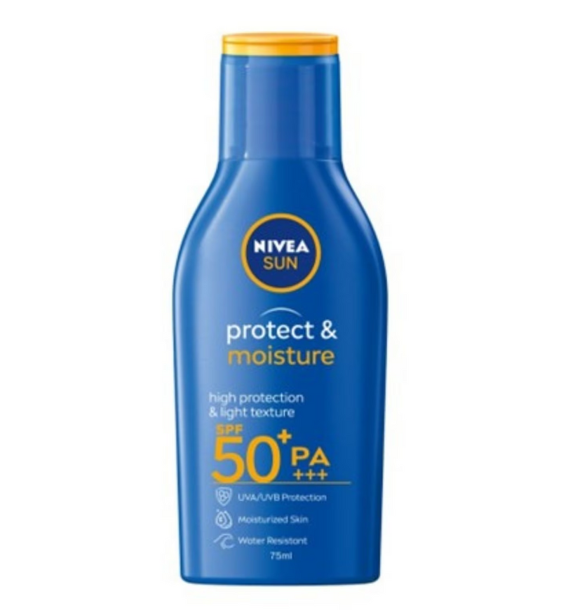 Nivea Sun Protect & Moisture Suncream Lotion SPF 50+ 75 ML