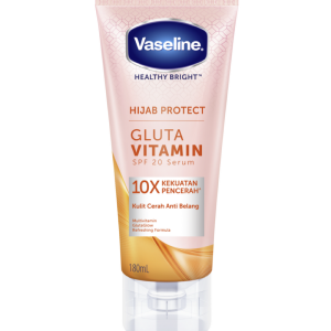 Vaseline Healthy Bright Hijab Protect Gluta Vitamin SPF 20 Serum 180ML