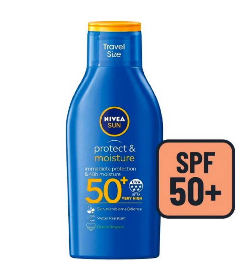 Nivea Sun Protect & Moisture Suncream Lotion SPF 50+ 75 ML - Image 5