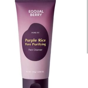 EQQUALBERRY Purple Rice Pore Purifying Pack Cleanser 130g
