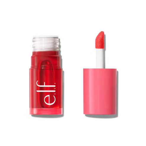 ELF Sheer For It Blush Lip + Cheek Tint Pink Positive